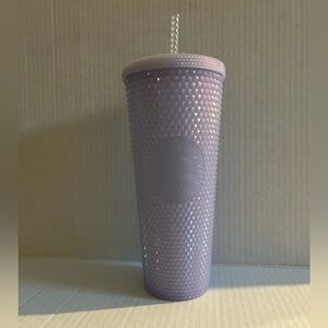 Starbucks Venti Studded Icy Purple Lilac 24oz Cold Cup Tumbler New